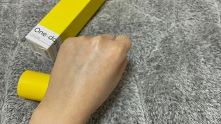 원데이즈유 프로 바이타 씨 브라이트닝 앰플 미스트 — 4점을 준 리뷰어가 2021년 1월 올린 사용 사진