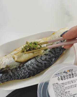 셰프애찬 수제 청양 맵짤이 400g — 5점을 준 리뷰어가 2022년 9월 올린 사용 사진