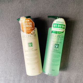 어라운드미 [어라운드 미] 탈모 증상 완화 스칼프 샴푸 + 두피 영양 공급 트리트먼트 — 5점을 준 리뷰어가 2021년 6월 올린 사용 사진