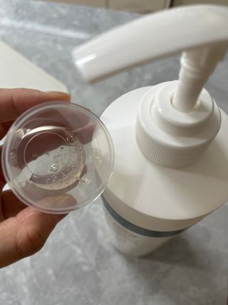 [바이오맥스] 프로코어 탈모완화샴푸 1000ml — 5점을 준 리뷰어가 2022년 8월 올린 사용 사진