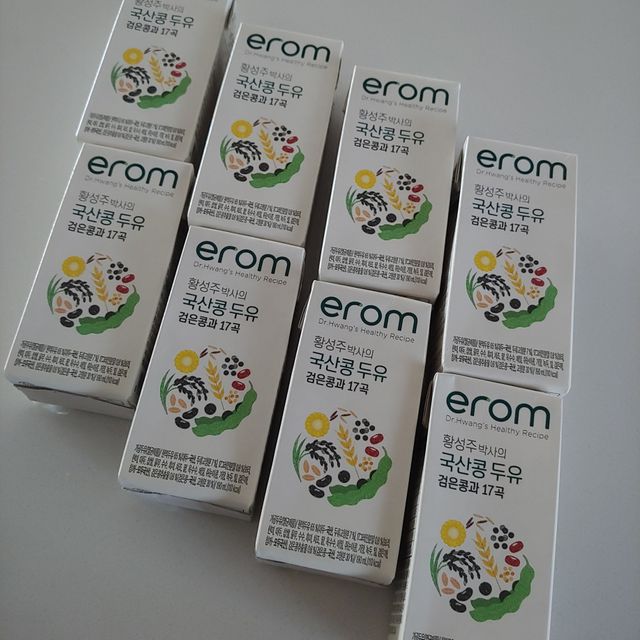 erom 황성주박사의 국산콩 두유 검은콩과 17곡 리뷰 사진