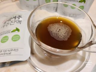 참유원 특허제조 활력 여주진액 여주즙 50포 — 5점을 준 리뷰어가 2022년 3월 올린 사용 사진