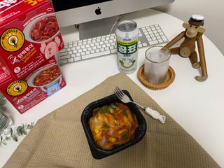 한성기업 무볼레 닭떡볶이+해물떡볶이 2종 세트 — 4점을 준 리뷰어가 2021년 10월 올린 사용 사진