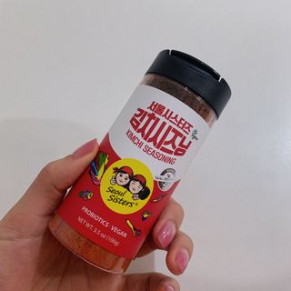 [서울시스터즈] 김치시즈닝 국내 최초 뿌려먹는 김치파우더 100g 1개+ 신제품 김치스낵 90g 2개 — 5점을 준 리뷰어가 2021년 8월 올린 사용 사진