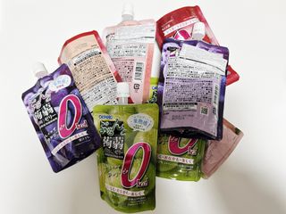 ORIHIRO 오리히로 곤약젤리 제로칼로리 130g 4종 4팩(맛별로 1팩씩) — 5점을 준 리뷰어가 2023년 1월 올린 사용 사진
