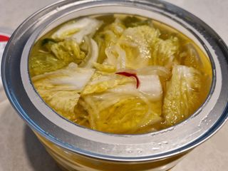 셰프애찬 단호박 백김치 1kg — 5점을 준 리뷰어가 2022년 10월 올린 사용 사진