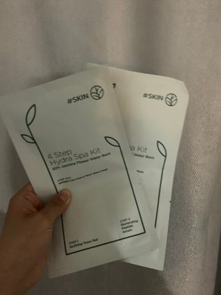 태그스킨 4스텝 주름개선 피부미백 영양 마스크팩 3개 세트(최신버전) — 5점을 준 리뷰어가 2022년 5월 올린 사용 사진