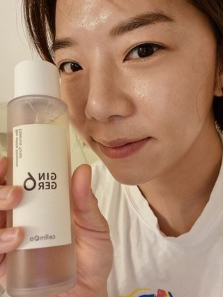 GINGER6 라이크 화이트 블라썸 에센스 토너 — 5점을 준 리뷰어가 2021년 10월 올린 사용 사진