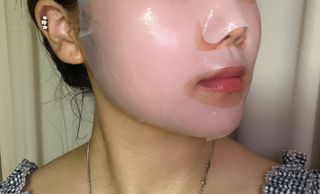 리브얼 | LIVALL 바이오셀룰로오스 마스크 레스트 앤 글로우 듀오 33ml  (2매) & 블루미 레스트 포션 — 4점을 준 리뷰어가 2022년 8월 올린 사용 사진