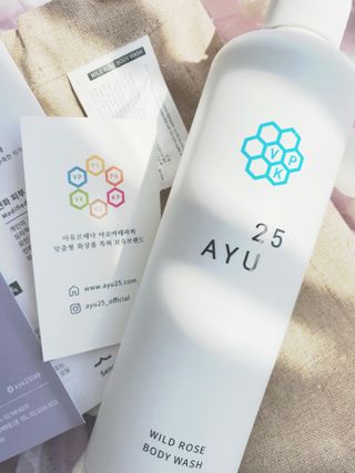 AYU25[아유트웬티파이브]피부 진정, 보습 와일즈 로즈 바디워시 — 4점을 준 리뷰어가 2021년 3월 올린 사용 사진