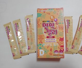 다나음 셀렌에 빠진 아연면역젤리 열대과일맛+사과맛 — 5점을 준 리뷰어가 2023년 7월 올린 사용 사진
