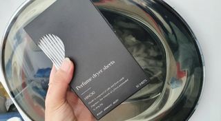 [이즈라이프코스메틱] 퍼퓸 드라이어 시트 히노끼향  or 블랑향 2중 택1 30매 — 5점을 준 리뷰어가 2021년 8월 올린 사용 사진