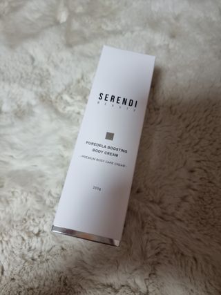 세렌디뷰티 퓨어델라 부스팅 바디크림 — 5점을 준 리뷰어가 2021년 8월 올린 사용 사진