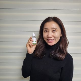 [녹산] 그린 솔루션 멀티 수분 앰플 + 그린 솔루션 멀티 수분크림 — 5점을 준 리뷰어가 2022년 11월 올린 사용 사진