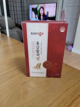 힘내라김홍삼 홍삼활력진 50ml x 5포 — 5점을 준 리뷰어가 2021년 4월 올린 사용 사진