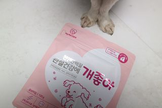My Pet Care 천연단백질 관절건강에 개좋아 — 5점을 준 리뷰어가 2021년 1월 올린 사용 사진