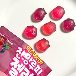 [팔도] 잔망루피젤리 믹스베리맛 42g 8개 — 4점을 준 리뷰어가 2022년 1월 올린 사용 사진