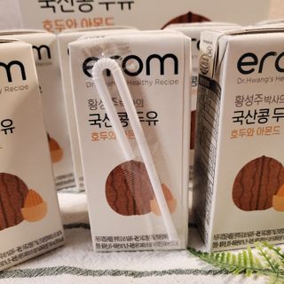 이롬 erom 황성주박사의 국산콩 두유 호두와 아몬드 — 5점을 준 리뷰어가 2020년 12월 올린 사용 사진