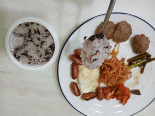 [구매평]양반 동원 양반 100밥 흑미밥, 130g, 12개 — 5점을 준 리뷰어가 2025년 4월 올린 사용 사진