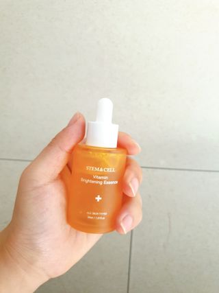 체르엠 스템앤셀 비타민 브라이트닝 에센스 30ml 1개 — 4점을 준 리뷰어가 2021년 9월 올린 사용 사진