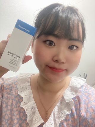 더마포레스트 모이스처라이징 아쿠아크림 / 수분크림 히알루론산 펩타이드 보습 미백 주름개선 — 5점을 준 리뷰어가 2021년 7월 올린 사용 사진