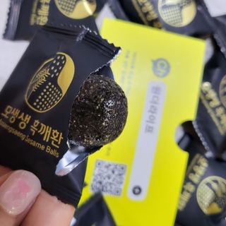 원더라이프 모생생흑깨환 — 5점을 준 리뷰어가 2022년 7월 올린 사용 사진