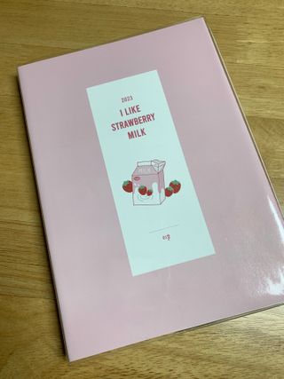리훈 2023년 아이라이크 모눈 다이어리 미니달력 세트 — 5점을 준 리뷰어가 2022년 11월 올린 사용 사진