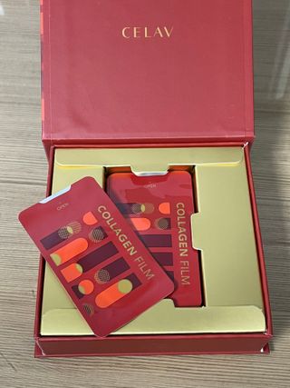 프리마인 귀족의 콜라겐, 92배 흡수율. 럭셔리 프리미엄 셀라브 콜라겐필름 30매 — 3점을 준 리뷰어가 2021년 10월 올린 사용 사진