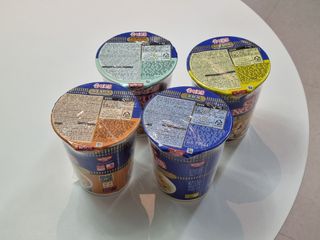 NISSIN 닛신 컵누들  4종 - 씨푸드오리지날, 씨푸드 스파이시, 씨푸드 커리, 씨푸드 XO소스 — 5점을 준 리뷰어가 2022년 11월 올린 사용 사진