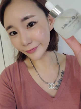 브에노 파리퀸 윌 페이스 오일 — 4.5점을 준 리뷰어가 2021년 6월 올린 사용 사진