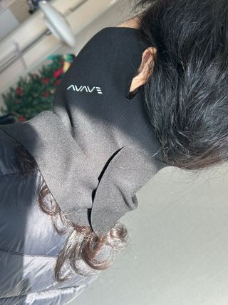 [AVAVE] 어베이브 올인원히트 스포츠 골프 방한 넥워머 마스크 — 5점을 준 리뷰어가 2024년 1월 올린 사용 사진