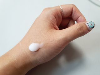 리더스코스메틱 리더스 카밍 바이오틱스 크림 마스크 — 5점을 준 리뷰어가 2021년 6월 올린 사용 사진