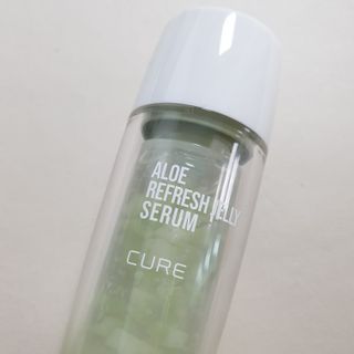 김정문알로에 큐어 큐어 알로에 리프레쉬 젤리 세럼, 큐어 알로에 하이드로 젤리 크림 — 5점을 준 리뷰어가 2021년 3월 올린 사용 사진