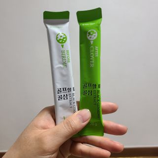 블랙37 골프할 때 골삼 흑삼젤리스틱 20g x 10포 — 5점을 준 리뷰어가 2022년 4월 올린 사용 사진