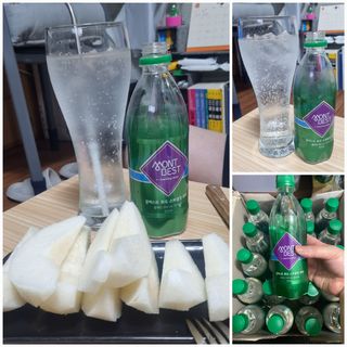 몽베스트 Montbest with Sparkling water Plain 20병 — 5점을 준 리뷰어가 2022년 9월 올린 사용 사진