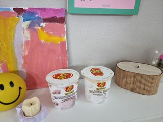 젤리벨리 솜사탕 2종-딸기치즈케이크, 바닐라 — 5점을 준 리뷰어가 2021년 12월 올린 사용 사진