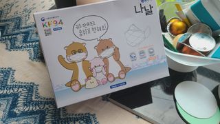 케이파이 나날마스크 [케이파이 나날] KF94 마스크 50매입 (개별포장) ,  여름에도 좋은 숨쉬기 편한 순수 국산 마스크 — 5점을 준 리뷰어가 2022년 6월 올린 사용 사진