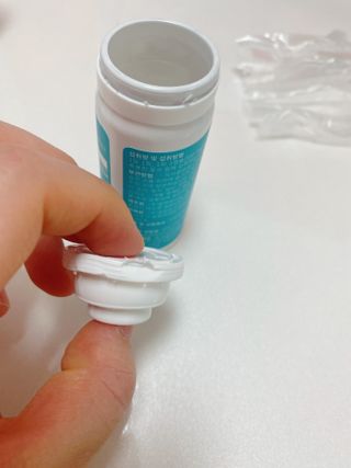메디타민 인체유래 비피더스 포스트 프로바이오틱스 — 5점을 준 리뷰어가 2021년 1월 올린 사용 사진