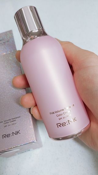 리엔케이 핑크 볼륨 래디언스 컬러크림 에디션 — 4점을 준 리뷰어가 2022년 11월 올린 사용 사진
