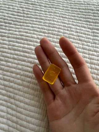 마요라 히말라야 솔트 캔디 2종-페퍼민트 맛, 라임민트 맛 — 3점을 준 리뷰어가 2022년 12월 올린 사용 사진