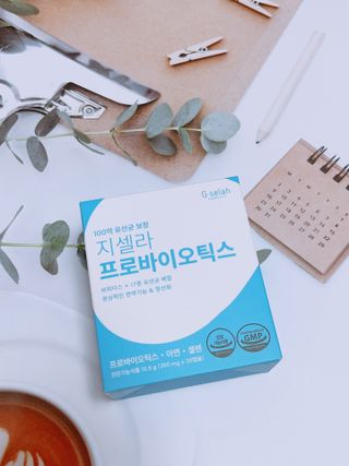 [지셀라] 프로바이오틱스 100억 유산균 보장 (1개월분 / 350mg X 30캡슐) — 4.5점을 준 리뷰어가 2023년 4월 올린 사용 사진