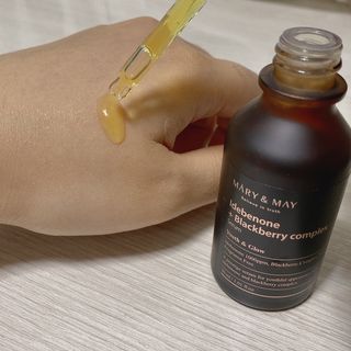 마리엔메이  이데베논 블랙베리 보습 크림 + 세럼 — 5점을 준 리뷰어가 2021년 10월 올린 사용 사진