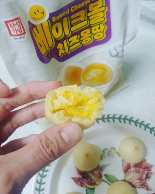 한성기업 베이크볼 치즈몽땅 300g x 2봉 — 4.5점을 준 리뷰어가 2021년 9월 올린 사용 사진