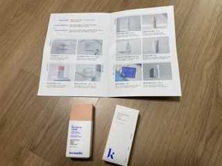 키노닉스 로지 톤업 선밀크 — 5점을 준 리뷰어가 2021년 8월 올린 사용 사진