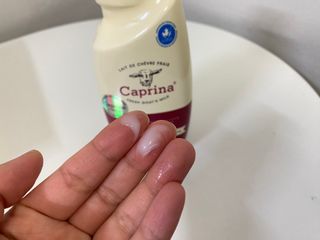 (구패키지)카프리나 프레쉬 산양밀크 어메이징 바디워시 500ml(오리지널향) — 5점을 준 리뷰어가 2023년 2월 올린 사용 사진