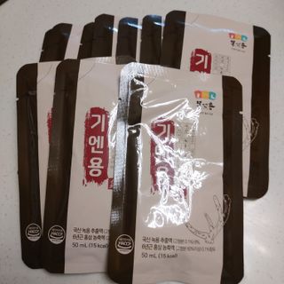 [몸엔용] 무더운 날씨에 국산녹용 기엔용으로 몸보신 50ml x 30포 — 3.5점을 준 리뷰어가 2021년 6월 올린 사용 사진