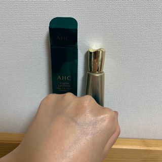 [NEW 탄력유턴 아이크림] AHC 유스 래스팅 리얼 아이크림 포 페이스 — 5점을 준 리뷰어가 2021년 2월 올린 사용 사진