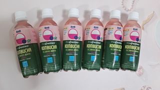 더그레잇티 콤부차 [매일유업] 더그레잇티 44kcal 콤부차 300ml *12개입 (오리지널 6개+베리리치 6개) — 5점을 준 리뷰어가 2023년 7월 올린 사용 사진