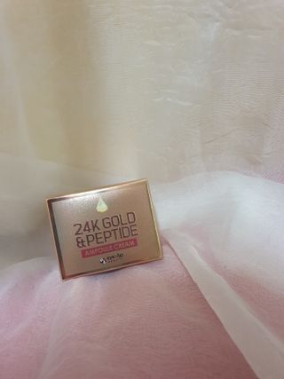 아이앤립 / EYENLIP 아이앤립 24K 골드 N 펩타이드 앰플 크림 — 5점을 준 리뷰어가 2021년 4월 올린 사용 사진