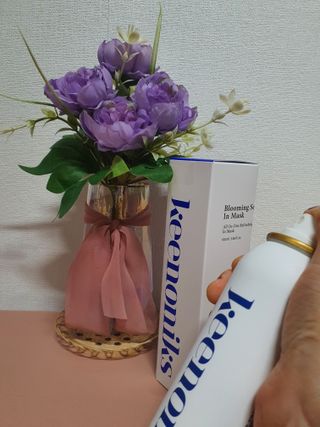 키노닉스 블루밍 세럼 인 미스트 — 5점을 준 리뷰어가 2022년 2월 올린 사용 사진